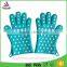 Kitchen Tools And Uses Smoking Grilling Silicone BBQ Gloves Grill Set Five Finger Shape Silicone Glove