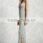 2017 Summer Women Scoop Neck Cami Dress Side Slits Maxi Tank Dress HSm9183