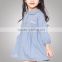 Eco-Friendly Autumn Fashion Clothing Novelty Style Little Girl Dress Cotton For Party