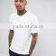 Guanzghou Xinlan Manufacture High Quality Custom Short Sleeve Crew Neck White Mens 100% Cotton Breathable Casual Plain T-Shirt