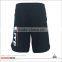 OEM service wholesale sportswear custom logo mens black mma shorts