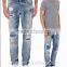 Biker Jeans Fashion Denim Trousers(LOTK007)