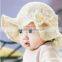 F10009H Hot Selling Floral Print Baby Sun Hat Summer Fancy Baby Hats