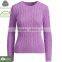 Custom design wool women pullover sweater