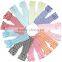 Wholesale Triple Stripe Ruffle Pants 100% Cotton Girls Leggings Pants Boutique Pants