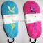 Latest designPlained color slippers with bowknot winter indoor plush slippers