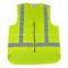 100%polyester knitting waistcoat CE EN471 CLASS2 trrafic reflective safety vest reflective jacket