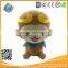 Soft Velboa Cuddly Brown Monkey with Golden Crown Animal Toy for baby