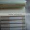 100% polyester seven pleated zebra roller blind fabric shades window