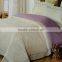4 pieces plain dyed silk cotton satin jacquard embroidery bed sheet set