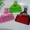 Plastic Short Broom with Dust Pan, plastic hand broom with dust pan