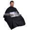 Unisex Hairdressing cape with transparent window salon professional haircutting Polyester waterproof Customized snap barber cape