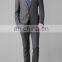 Hot selling business formal suits with polyester wool blend fabric