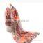 Wave Grain Printed Long Pattern Ladies Joker Voile Scarf