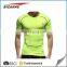 Men mesh design prefessional dry short sleeve gym training t shirts seamless design