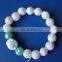 TARINA TARANTINO white rose acrylic beads bracelet CTL0522