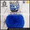 Service Supremacy Rabbit Fur Keychain Ball Keyring