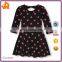 OEM Services 12 Year Old Without Elbow Sleeve Printed Children Girl Dress