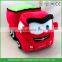 Promotional custom stuffed car plush school bus toy