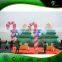 6m Height Christmas Inflatable Candy Cane And Inflatable Tree / Customize Giant Christmas Inflatables