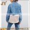 2017 Women Clothes Summer Autumn Non-stretch Denim Jackets Patch Work Apparel OEM Coats