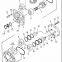 Original shantui bulldozer parts SD22 hydraulic pump 07444-66103 sale