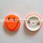 smile reflective pin badge metal badge cheap badge pin