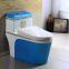 Simple color modern good sale decal one piece siphonic ceramics toilet wc