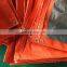 orange reinforced corner polyethylene tarpaulin