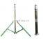 4.5m portable aluminum antenna pneumatic mast lightweight