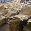 Bronze Aluminum Square Pass Fashion Waiting Room Supply
