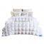 100% Cotton Shell  Hypoallergenic Goose Down Comforter Queen Size For Winter