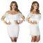 Fashion women sexy tight lace dress