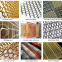 JOTUN Powder Coating Aluminium Expanded Wire Mesh Sheets Outdoor Decoration Used