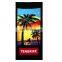 Promotion Custom Sand Free Soft Absorbent Quick Dry Print Coconut Tree Microfiber Beach Towel For Adult