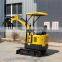 walk behind mini excavator 1.0 ton mini excavator with track extension chinese mini excavator for sale