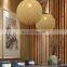 Hot Sale Modern Rattan Pendant Lamp Cotton Home Lighting from Zhongshan