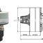220V 230V 240V CE Low Noise Electric Induction Single Phase Ac Induction Motor