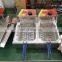 Commercial 12 L electric stainless steel deep fryers with high quality