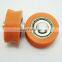 Guangzhou clothesline pulley wheels sliding shower door rollers pulleys for sale