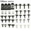 Auto Plastic Clips Fasteners for Car mixed 100pcs Variety plastic rivets,car fastener