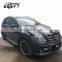 W164 body kit assembly for Mercedes Benz ML CLASS with front bumper rear bumper and wide flare carbon fiber fenders