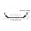 Carbon Fiber Front Lip for Audi A6 Quattro S-line S6 A Style 4-Door 2015-2018