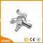 2015 popular design double handles small bibcock taps for garden