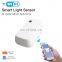 WiFi Tuya smart light sensor app remote control door and window alarm system smart door magnetic sensor