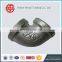 banded black galvanized malleable iron pipe fitting elbow