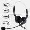 rj9 plug call center and noise cancelling service center headset