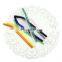 Best Selling Reusable Borosilicate straight and Bent Color Glass Straws with cleaning brush
