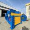 horizontal hydraulic baling press