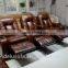 Bonded Leather new design living-room Recliner sofa set Furniture